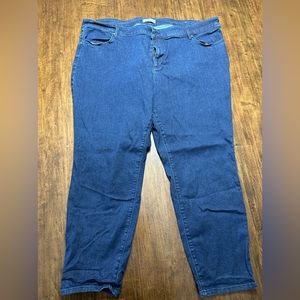 Dark Wash Loft Jeans, Size 24